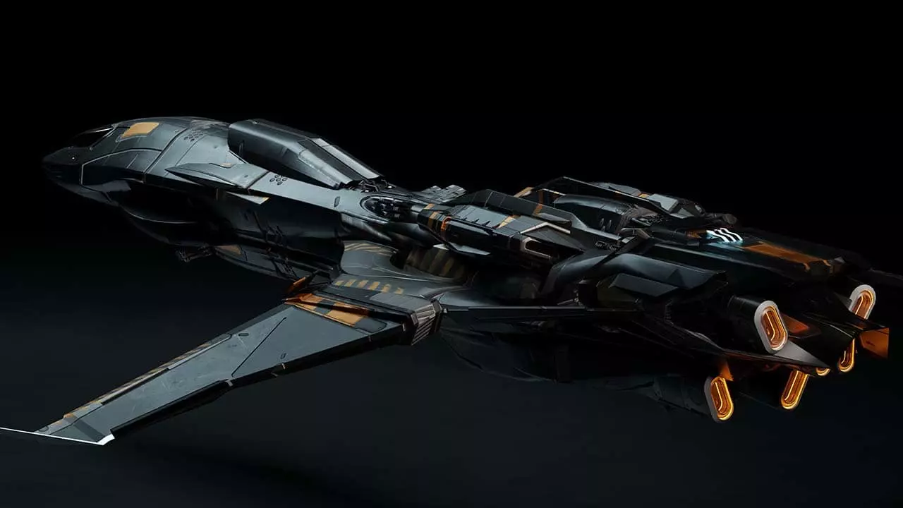 Striker class concept ship by Gavin Fernando