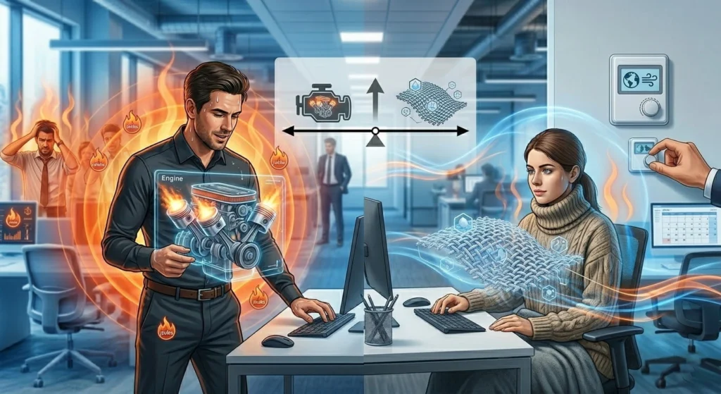 guerra termica in ufficio 4